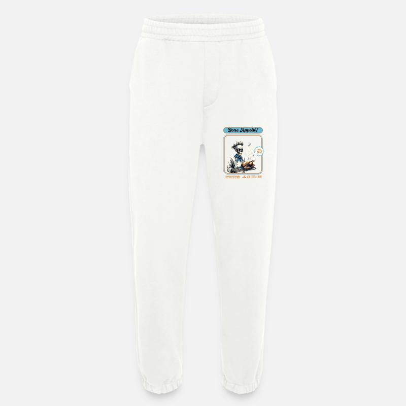 Skeleton Truthahn Koch - Heavyweight Jogginghose - made by SPREAD  - OFF WHITE
