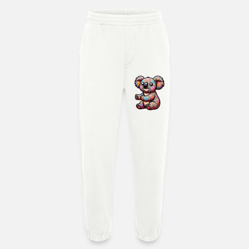 Koala - Heavyweight Jogginghose - made by SPREAD  - OFF WHITE