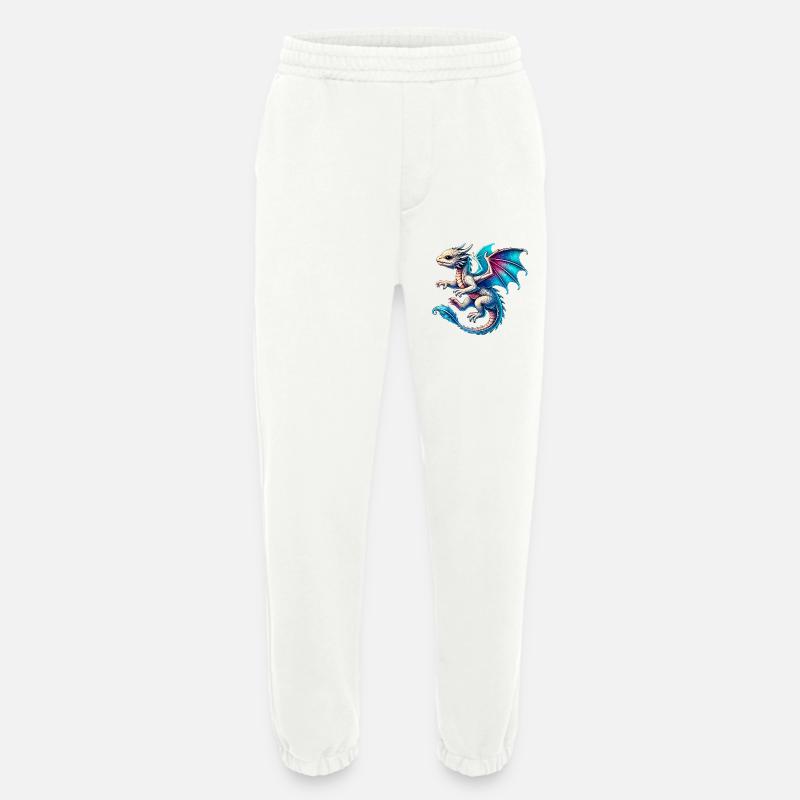 Drache - Heavyweight Jogginghose - made by SPREAD - OFF WHITE