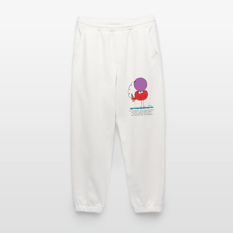 By continually trying... Heavyweight Jogging Pants - made by SPREAD 
