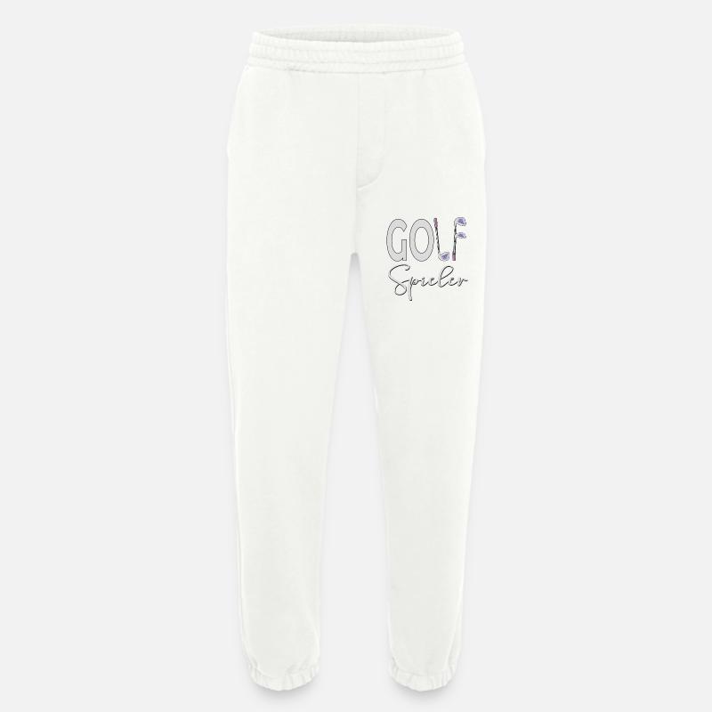 GOLFSPIELER GOLFSCHLÄGER - Heavyweight Jogginghose - made by SPREAD  - OFF WHITE