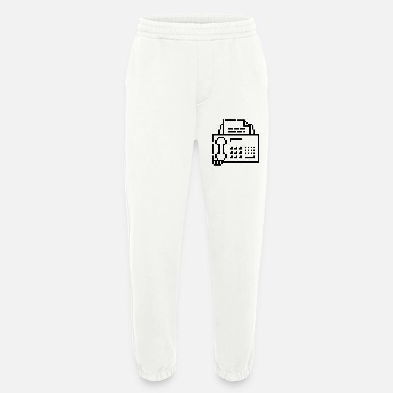 Fax (Mac OS 7) - Heavyweight Jogginghose - made by SPREAD  - OFF WHITE