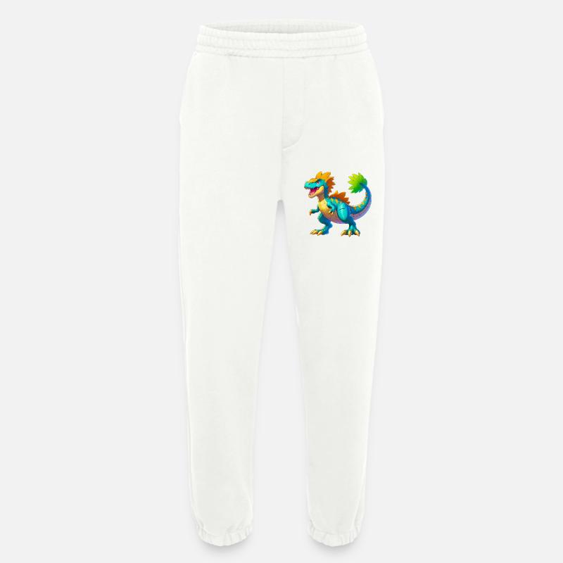 Dinosaurier - Heavyweight Jogginghose - made by SPREAD  - OFF WHITE