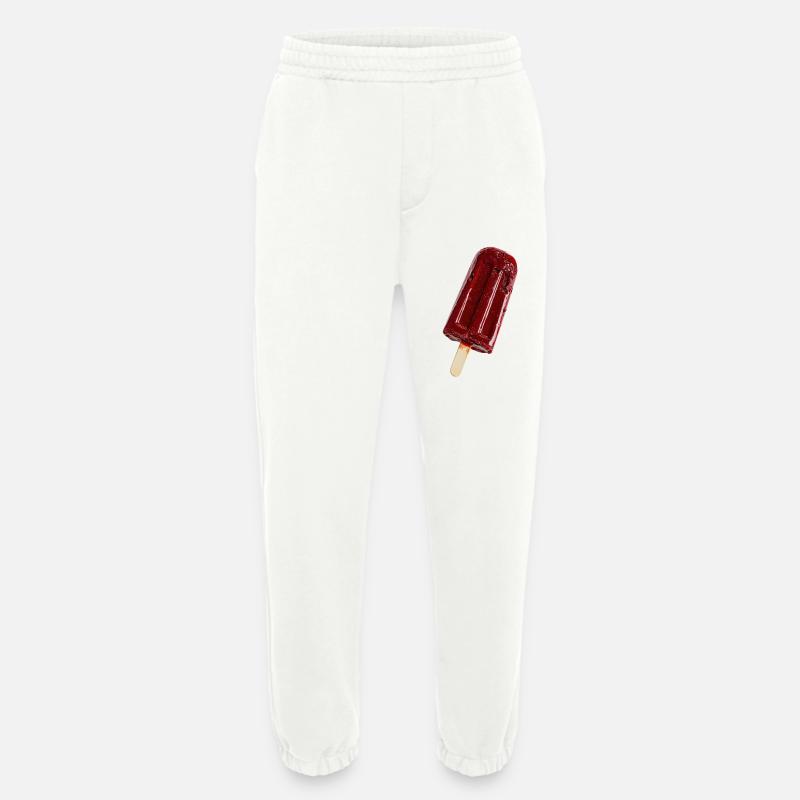 Eis am Stil Rot - Heavyweight Jogginghose - made by SPREAD  - OFF WHITE