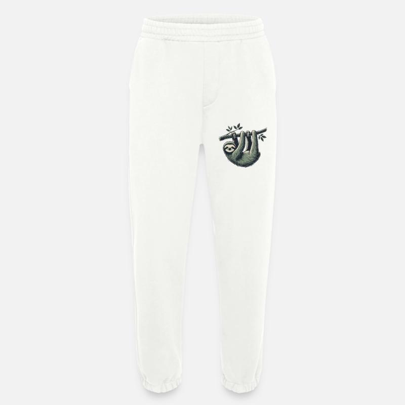 Sloth - Heavyweight Jogging Pants - made by SPREAD - OFF WHITE