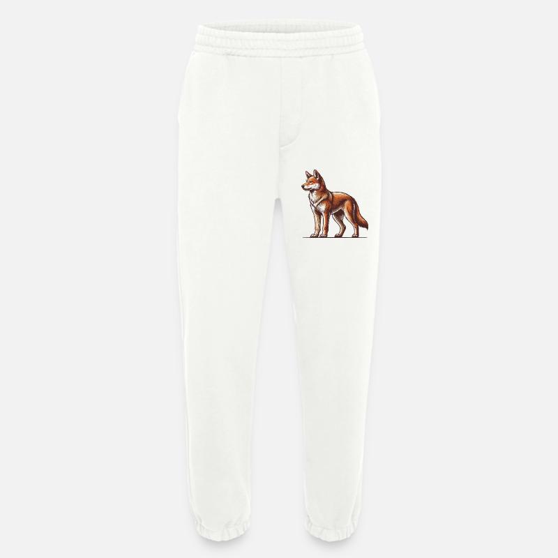 Dingo - Pantalon de jogging bio épais fabriqué en UE - OFF WHITE
