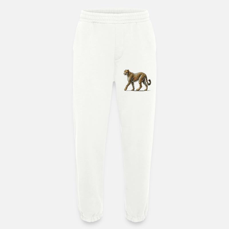 Gepard - Heavyweight Jogginghose - made by SPREAD  - OFF WHITE