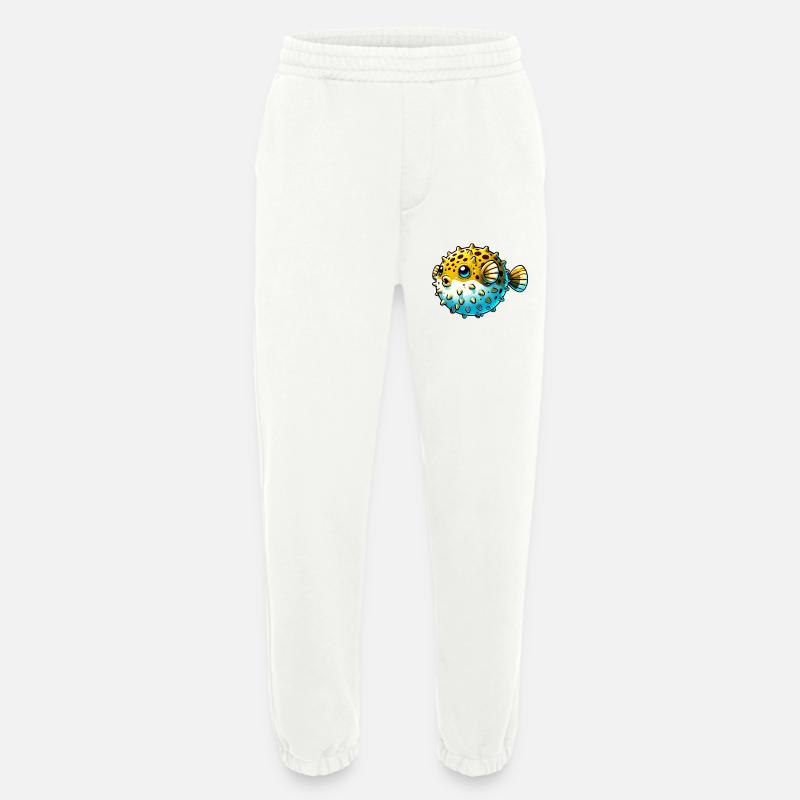 Kugelfisch - Heavyweight Jogginghose - made by SPREAD  - OFF WHITE