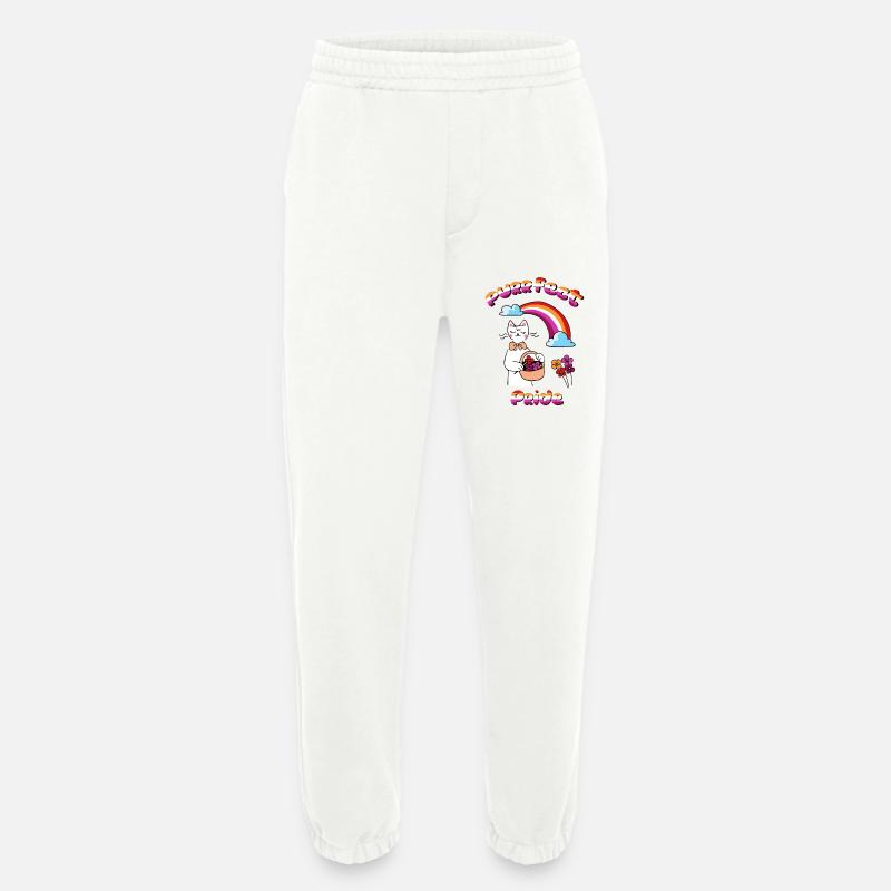 purrfekter Stolz - Heavyweight Jogginghose - made by SPREAD - OFF WHITE