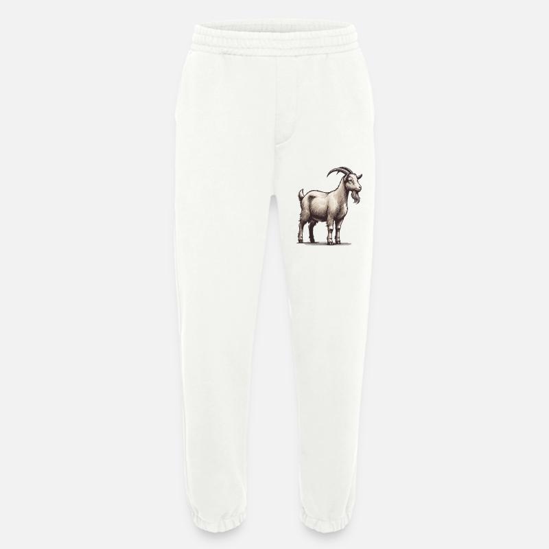 Ziege - Heavyweight Jogginghose - made by SPREAD  - OFF WHITE
