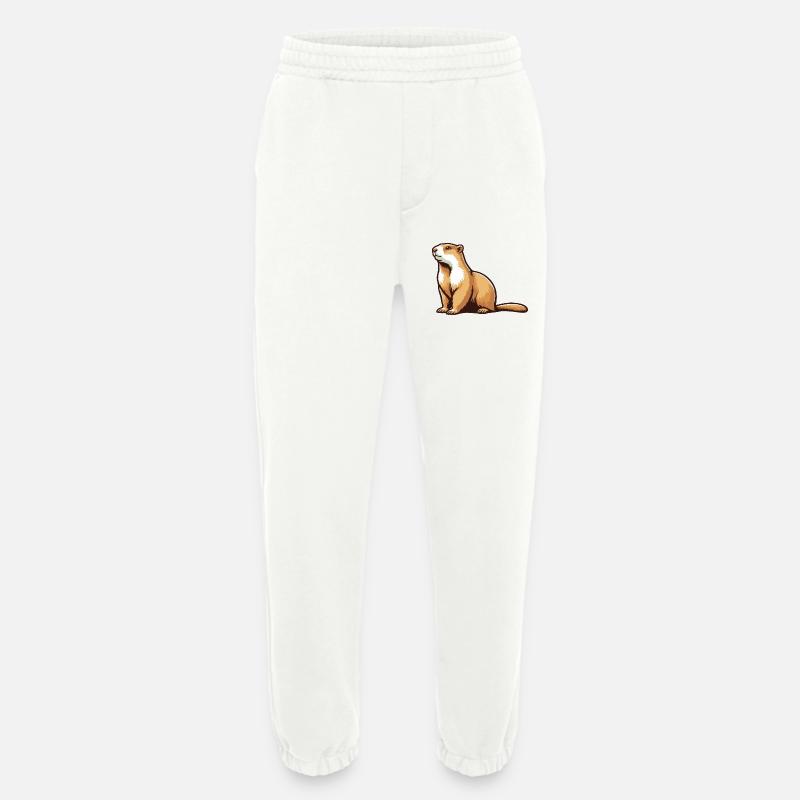 Murmeltier - Heavyweight Jogginghose - made by SPREAD - OFF WHITE