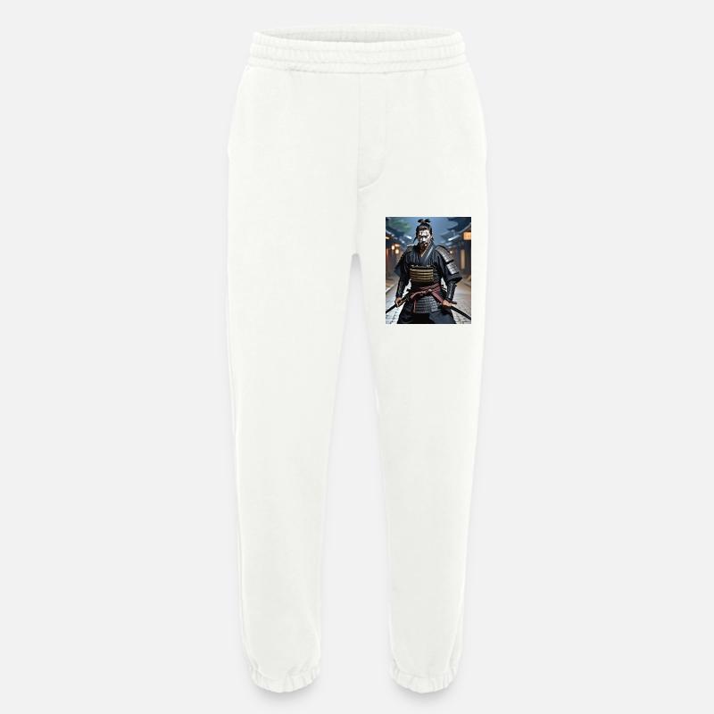 Samurai warrior. - Heavyweight Jogging Pants - made by SPREAD  - OFF WHITE