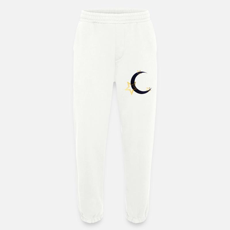 Sternenmuster, coole tees, Mondsichel - Heavyweight Jogginghose - made by SPREAD - OFF WHITE