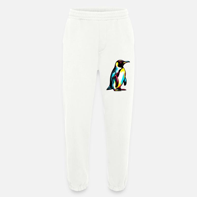 Pinguin - Heavyweight Jogginghose - made by SPREAD  - OFF WHITE