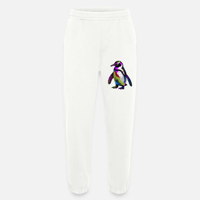 Penguin - Heavyweight Jogging Pants - made by SPREAD  - OFF WHITE