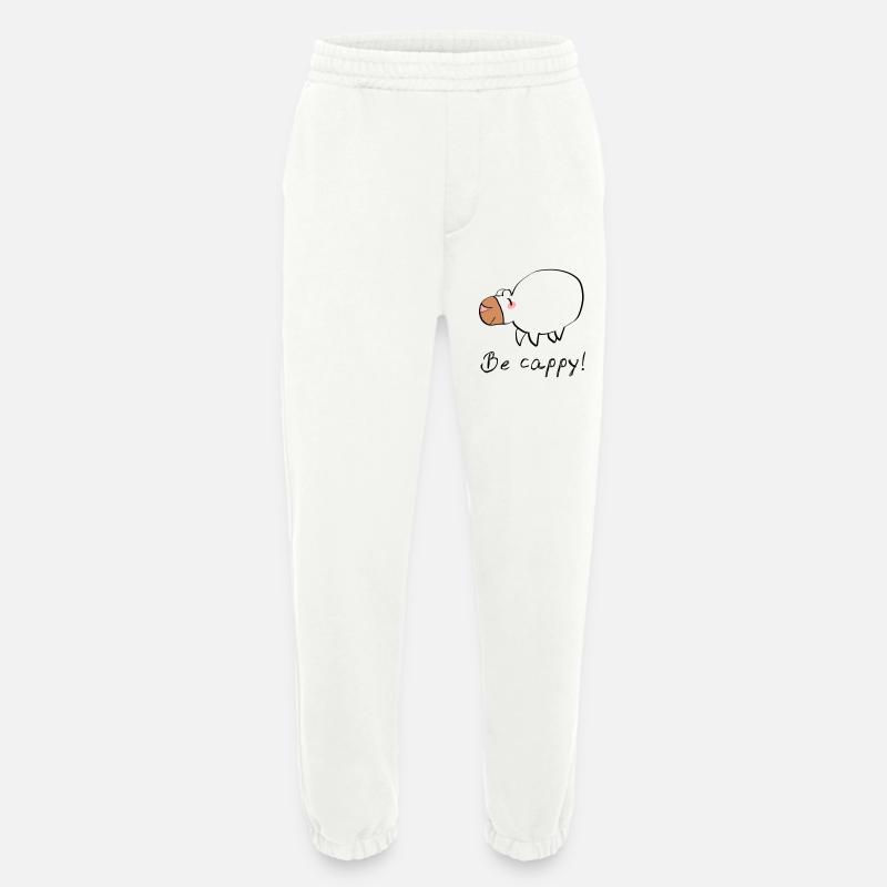 Don't worry - be cappy - Heavyweight Jogginghose - made by SPREAD  - OFF WHITE