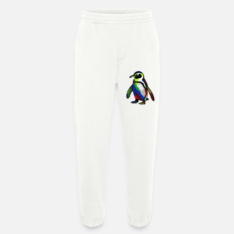 Penguin - Heavyweight Jogging Pants - made by SPREAD  - OFF WHITE