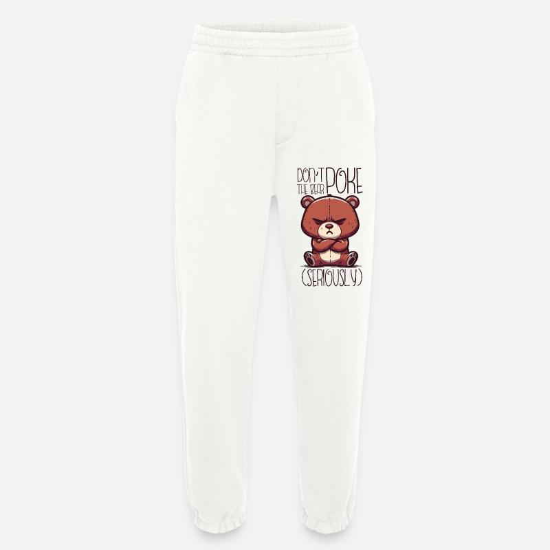 Serious Teddy - Heavyweight Jogginghose - made by SPREAD  - OFF WHITE
