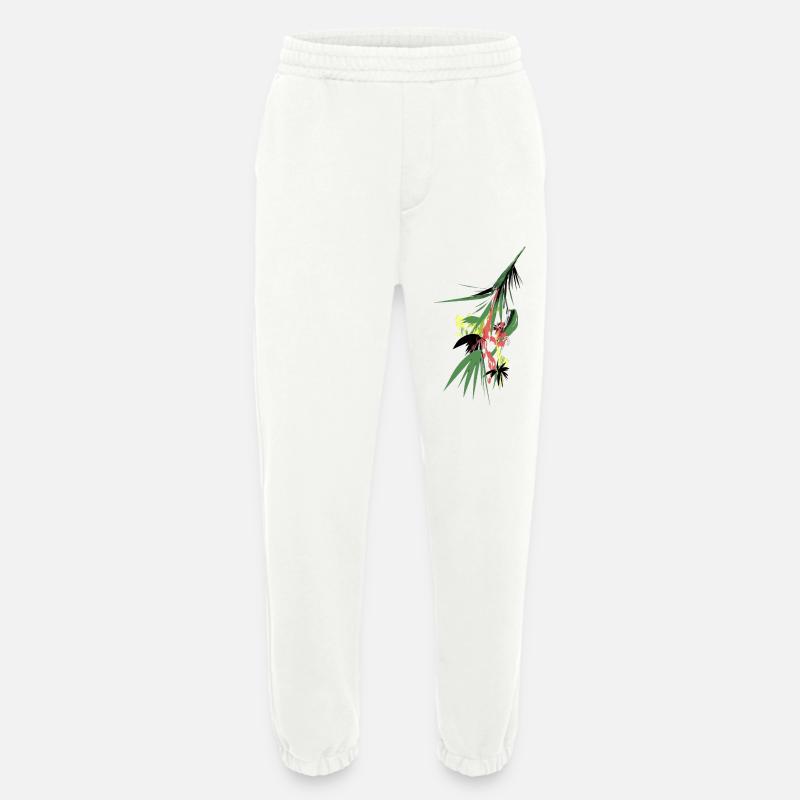 Tropische Farbexplosion - Heavyweight Jogginghose - made by SPREAD - OFF WHITE
