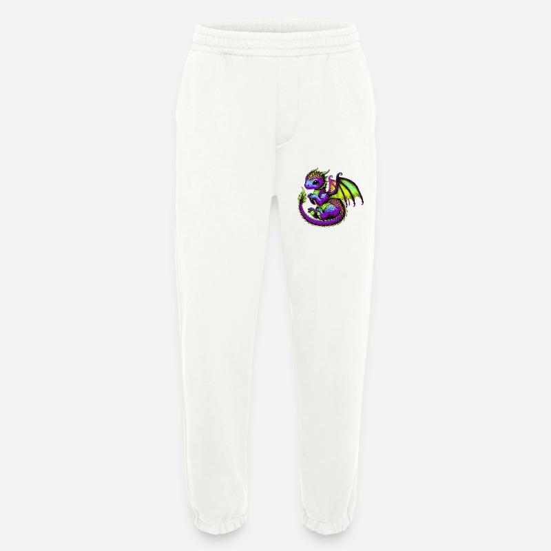Drache - Heavyweight Jogginghose - made by SPREAD  - OFF WHITE
