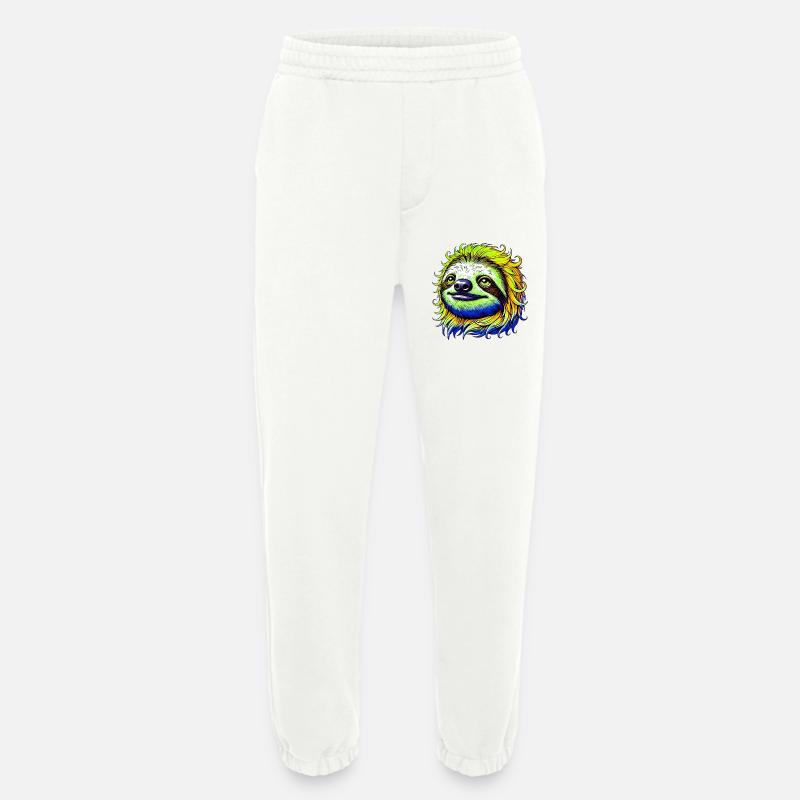 Dovendyr - Heavyweight organic joggingbukser made in EU - OFF WHITE
