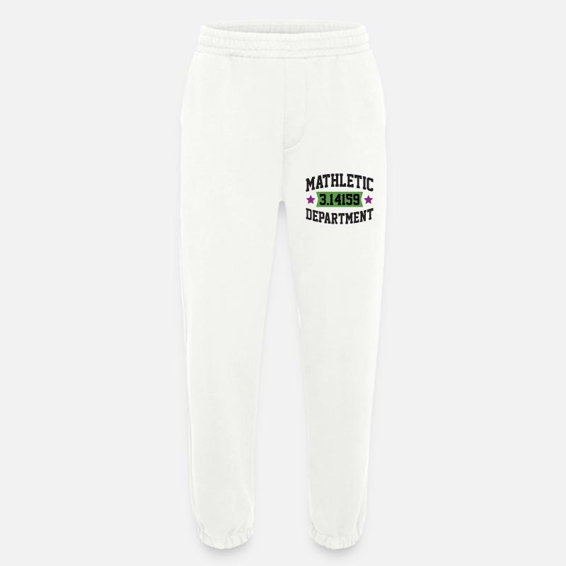 Mathletic Abteilung - Heavyweight Jogginghose - made by SPREAD  - OFF WHITE
