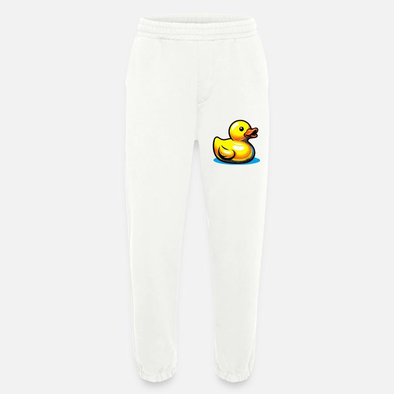 Duckling Duck Duck Duck - Heavyweight Jogging Pants - made by SPREAD  - OFF WHITE