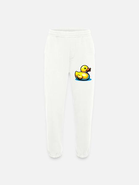 Duckling Duck Duck Duck - Heavyweight Jogging Pants - made by SPREAD  - OFF WHITE