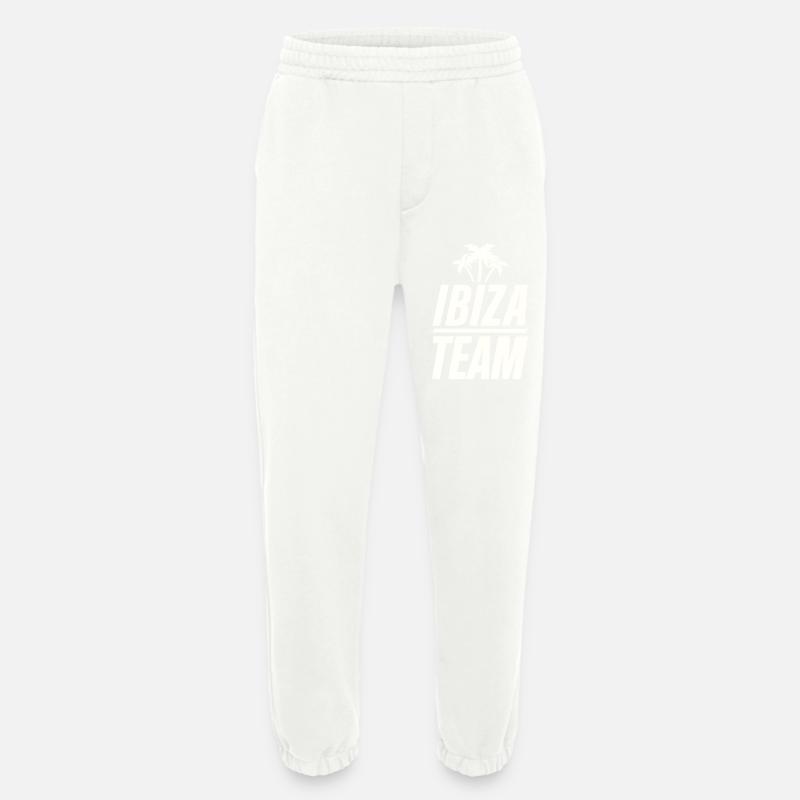 ibiza team - Heavyweight Jogginghose - made by SPREAD  - OFF WHITE