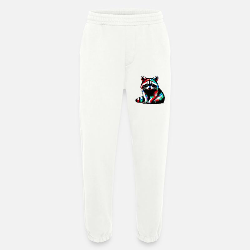 Waschbär - Heavyweight Jogginghose - made by SPREAD  - OFF WHITE