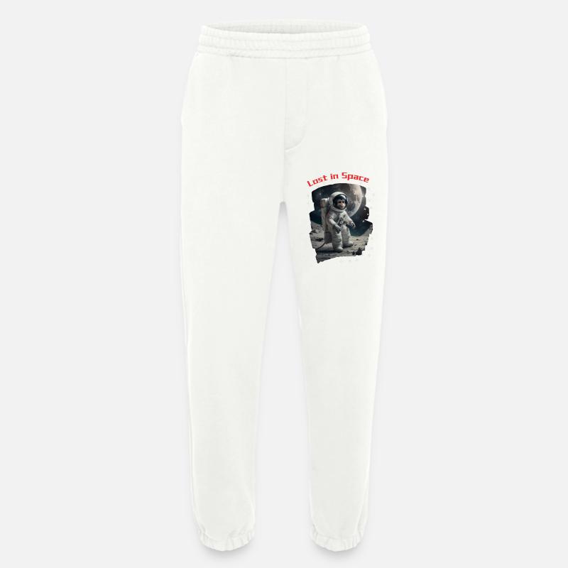 Lost in Space - Affe als Astronaut - Heavyweight Jogginghose - made by SPREAD  - OFF WHITE
