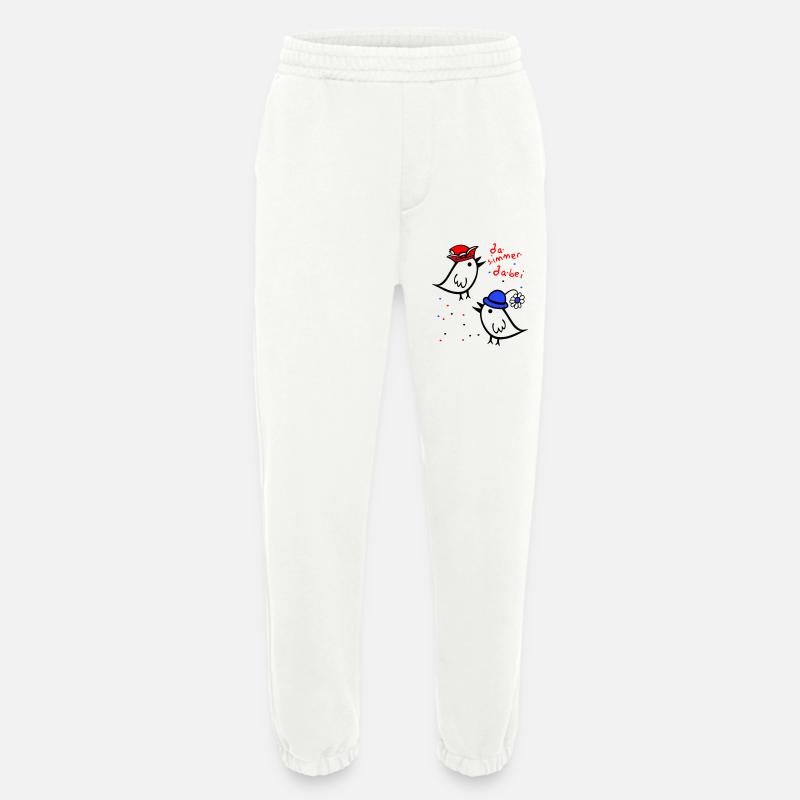 da simmer dabei, Karneval - Heavyweight Jogginghose - made by SPREAD  - OFF WHITE