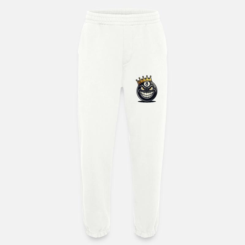 Billard König - Heavyweight Jogginghose - made by SPREAD  - OFF WHITE