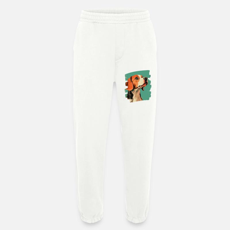Beagle - Heavyweight Jogginghose - made by SPREAD  - OFF WHITE