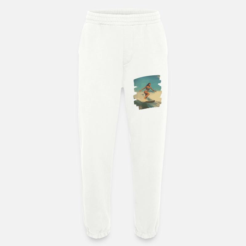 Surfer - Heavyweight Jogginghose - made by SPREAD  - OFF WHITE