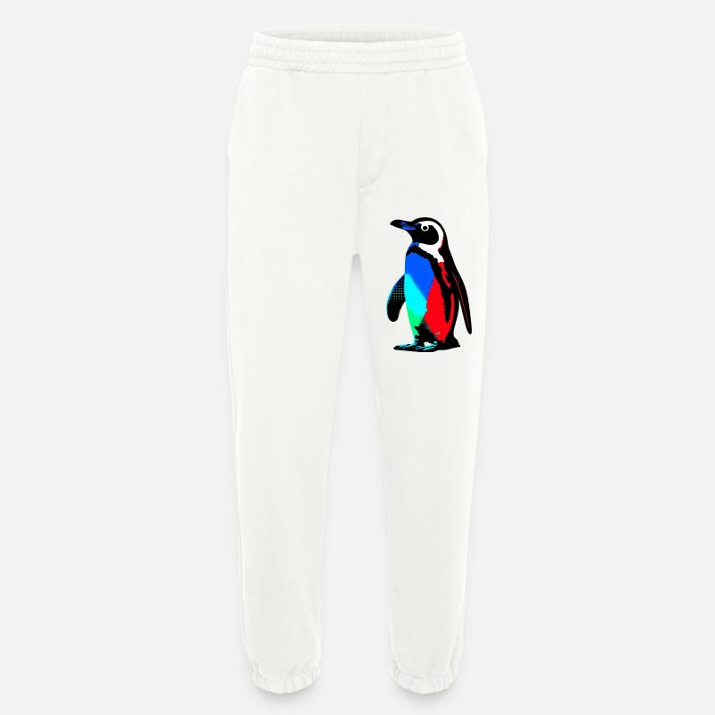 Pinguin - Heavyweight Jogginghose - made by SPREAD  - OFF WHITE