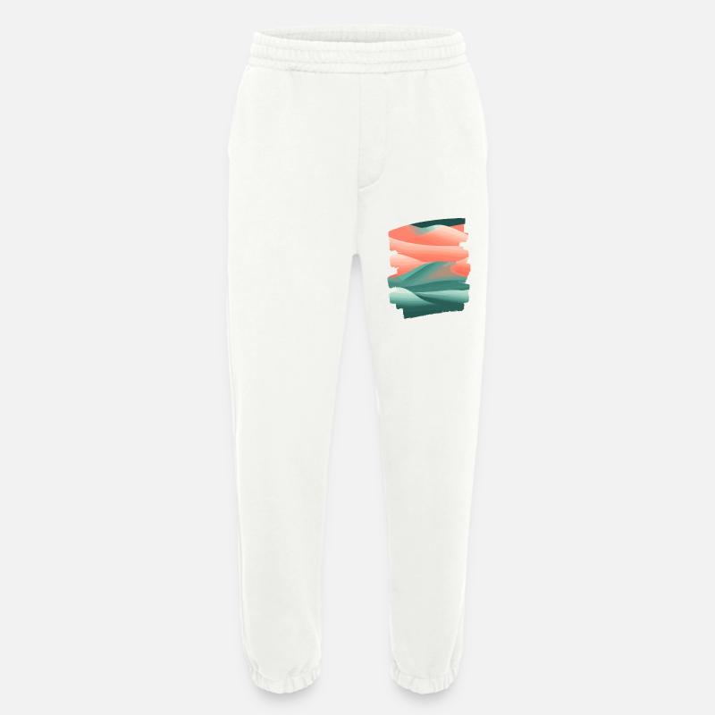 Abstrakte Kunst - Heavyweight Jogginghose - made by SPREAD  - OFF WHITE