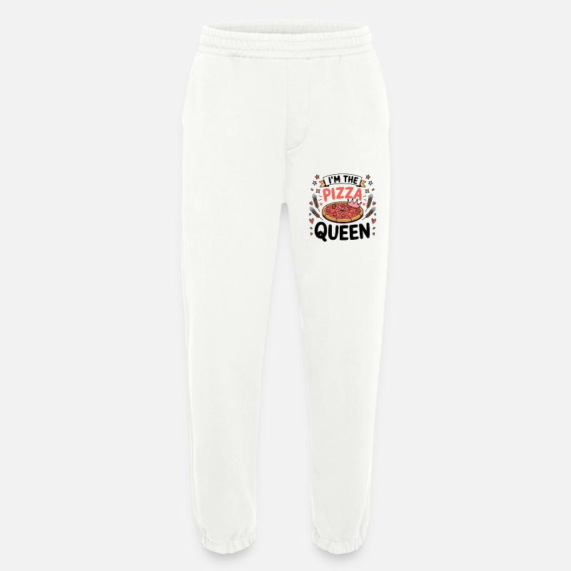 Ich bin die Pizza-Queen - Heavyweight Jogginghose - made by SPREAD  - OFF WHITE