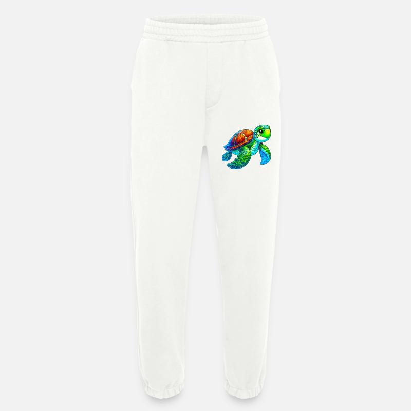 Schildkröte - Heavyweight Jogginghose - made by SPREAD  - OFF WHITE