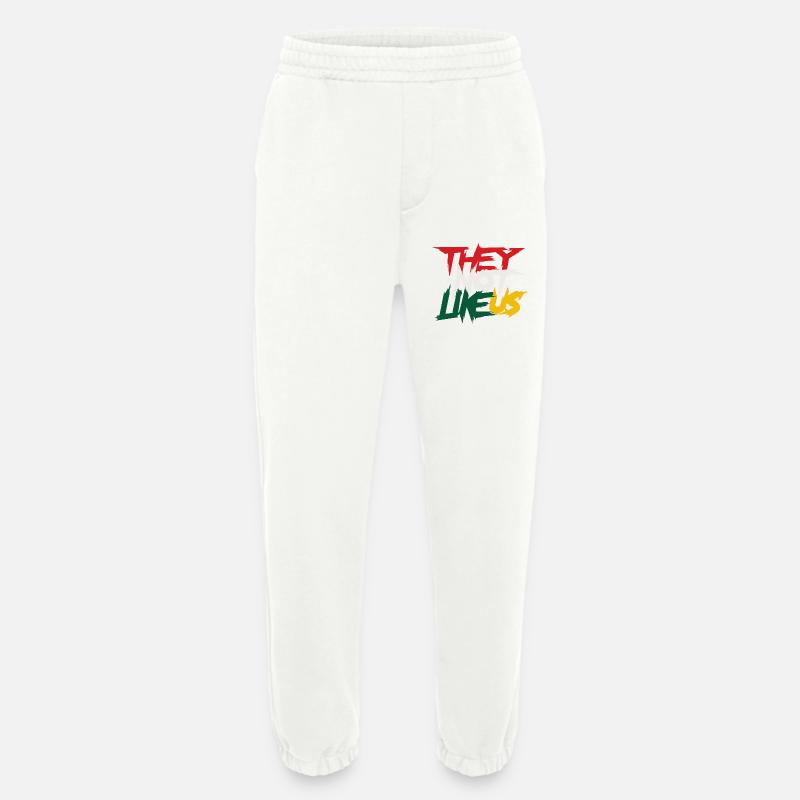 Bold Identity Statement - Heavyweight Jogging Pants - made by SPREAD  - OFF WHITE