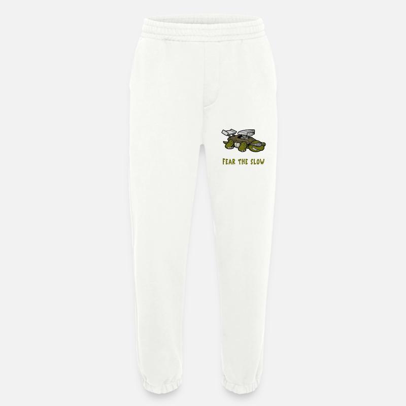 Angst vor der Langsamkeit Schildkröte - Heavyweight Jogginghose - made by SPREAD  - OFF WHITE