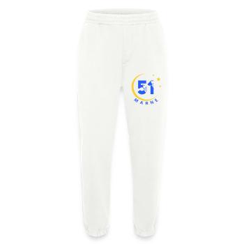 51 - Heavyweight Jogging Pants - made by SPREAD  - OFF WHITE - Front