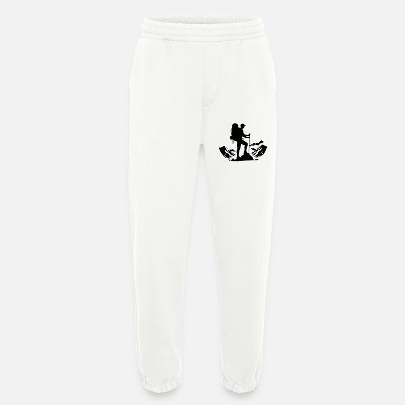 Wanderer Umriss - Heavyweight Jogginghose - made by SPREAD - OFF WHITE