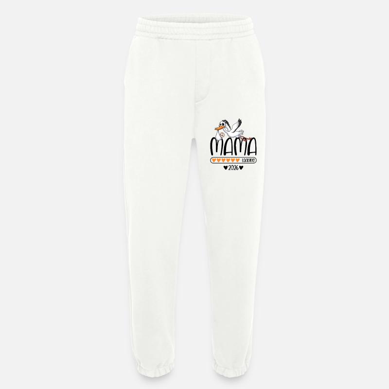 Mama 2026 loading - Heavyweight Jogginghose - made by SPREAD  - OFF WHITE