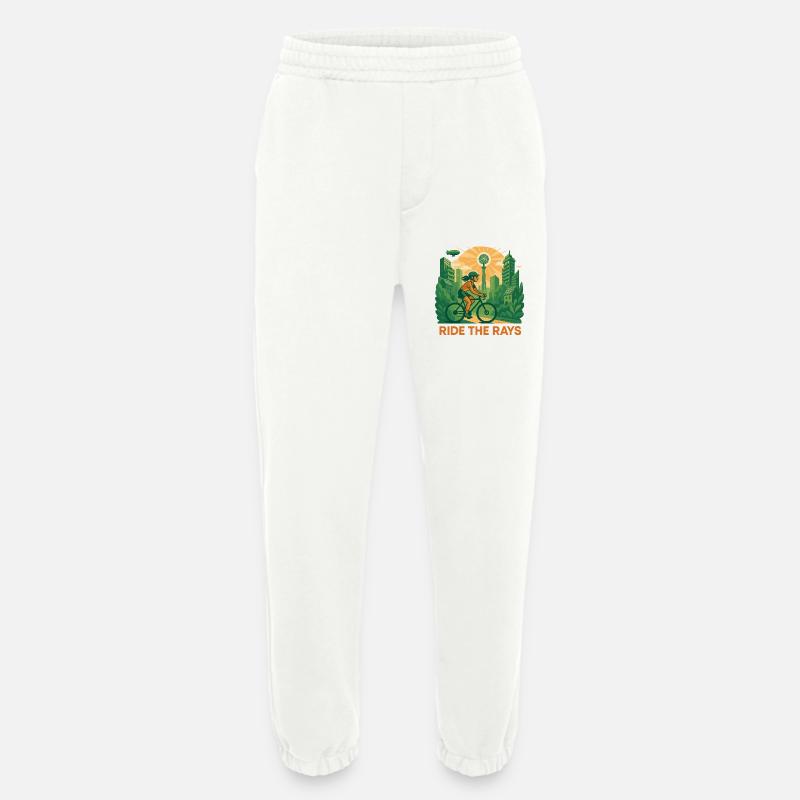 Ride the Rays - Heavyweight Jogginghose - made by SPREAD  - OFF WHITE
