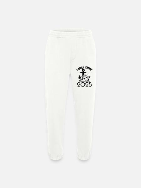 Family cruise 2025 - Heavyweight Jogging Pants - made by SPREAD  - OFF WHITE