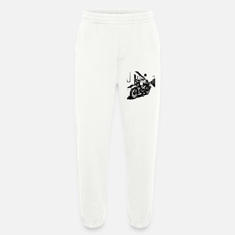 Zweitakt-Legende Oststyle - Heavyweight Jogginghose - made by SPREAD  - OFF WHITE