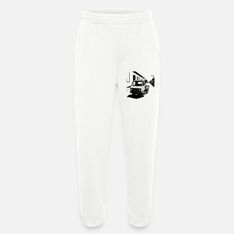 Multifunktionskraft Retro - Heavyweight Jogginghose - made by SPREAD  - OFF WHITE