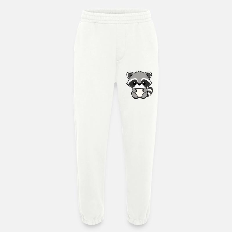 Waschbär - Heavyweight Jogginghose - made by SPREAD  - OFF WHITE