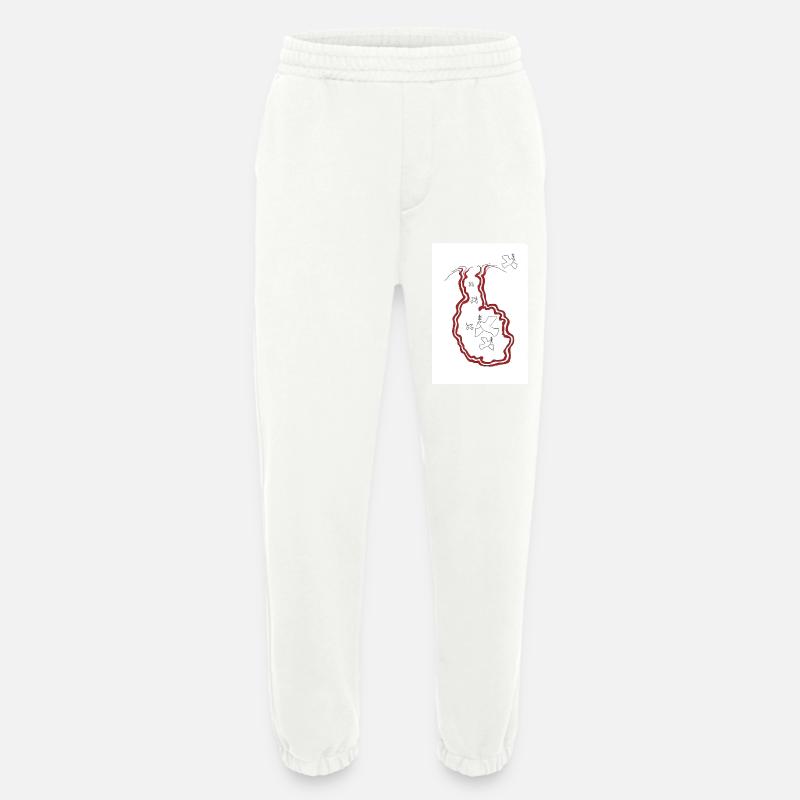 PEACE SEED AUSTRIA by Gudrun KARGL - Heavyweight Jogginghose - made by SPREAD - OFF WHITE